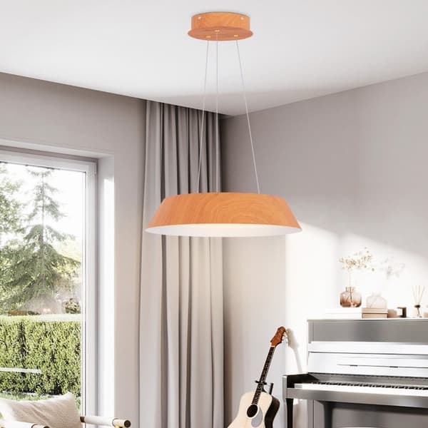 LED loftlys, 40x40x145 cm, Naturlig