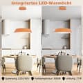 Miniatyrbillede 5 af 5: LED loftlys, 40x40x145 cm, Naturlig