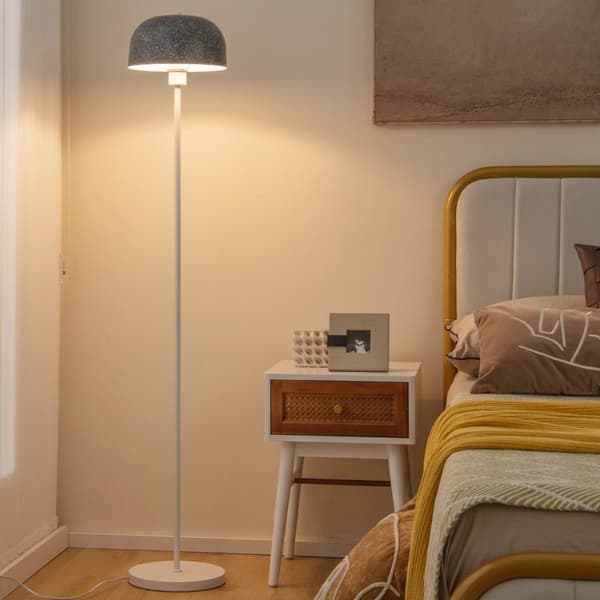 Gulvlampe, 26x146 cm, Grå