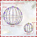 Miniatyrbillede 4 af 8: Dekorative bolde, 56x56x67 cm, 30x30x32 cm, Sort
