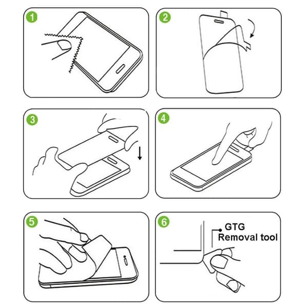 Skærmbeskyttelse af Hærdet Glas iPhone 8 / 7 - Pakke med 2 stk.