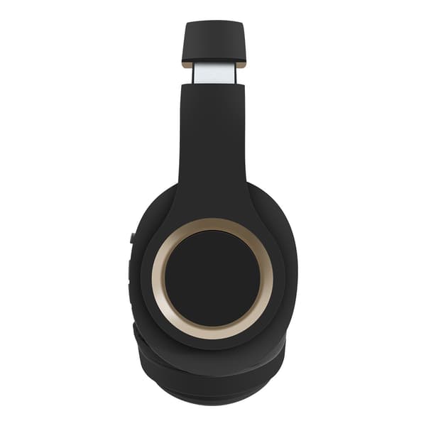 Kraftfulle bluetooth stereoheadset - Svart sammenfoldbart