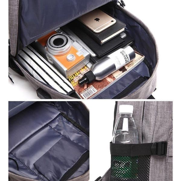 Laptop Ryggsekk opptil 15,6" med usb ladeport