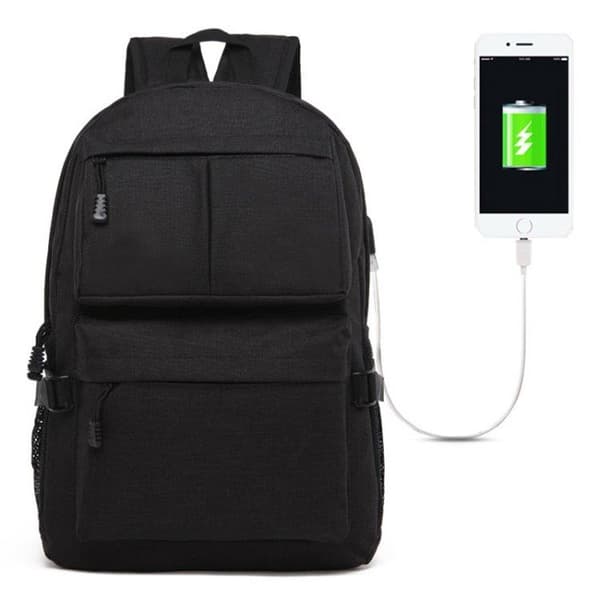 Laptop Ryggsekk opptil 15,6" med usb ladeport