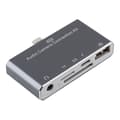 Miniatyrbild 2 av 10: Usb kortläsare  5i1  Adapter till iPhone - SD / 3,5mm Typ-C
