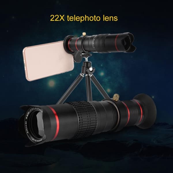 Fotolins 22x Zoom med Tripod till smartphone