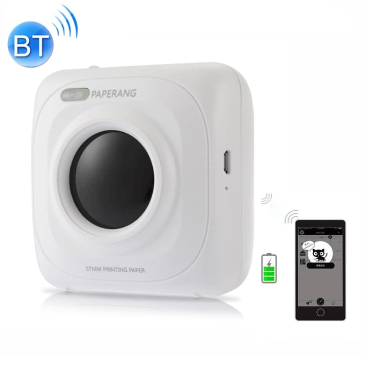PAPERANG P1 Bærbar Bluetoothprinter