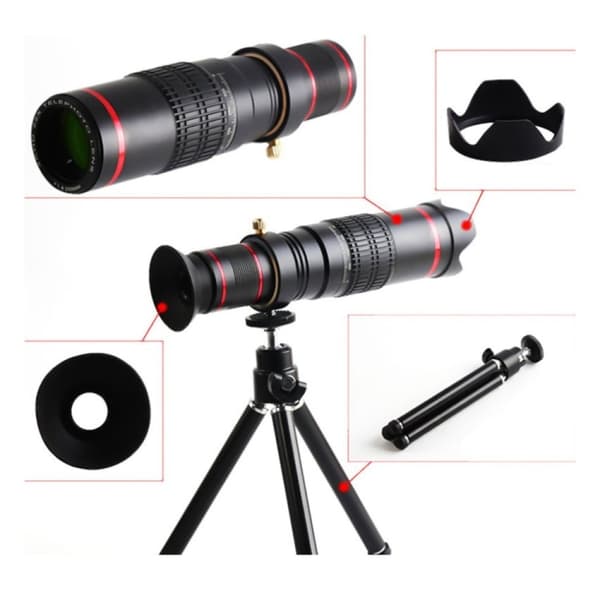 Fotolinse 22x Zoom med Trefod til smartphone