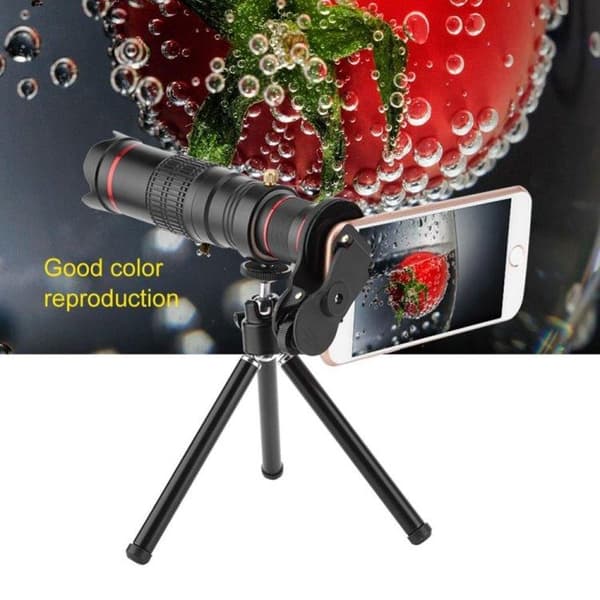 Fotolinse 22x Zoom med Trefod til smartphone