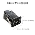 Miniatyrbilde 5 av 5: AUX-adapter med støpsel for Ford Fiesta / Focus / Mondeo / PUMA / MK2 / MK3 / S-MAX