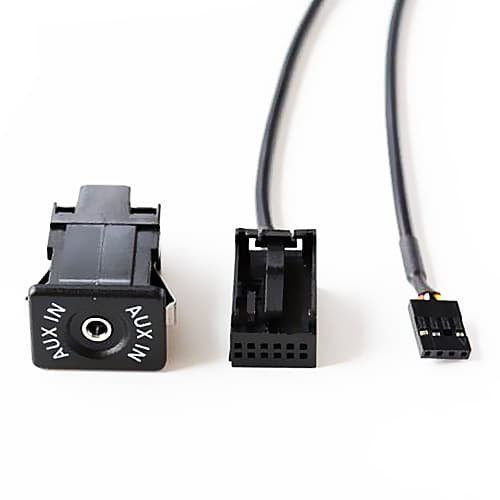 AUX-adapter med stik til Ford Fiesta / Focus / Mondeo / PUMA / MK2 / MK3 / S-MAX