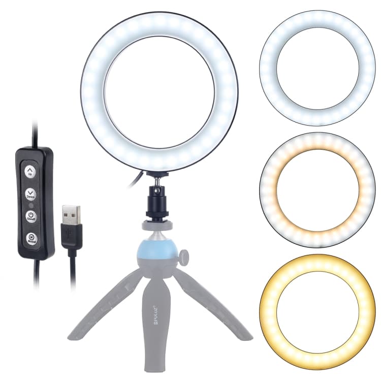 USB LED Ring belysning