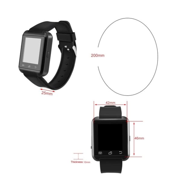 Monitoiminen Bluetooth Kello - Musta