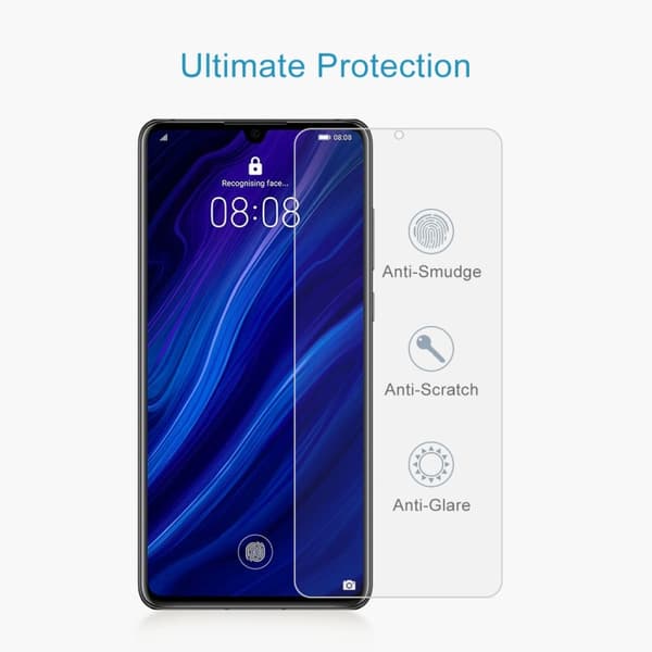 Härdad skärmskydd i glas till Huawei P30