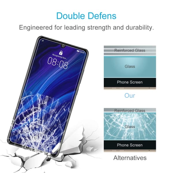 Karkaistu näytönsuoja lasia Huawei P30