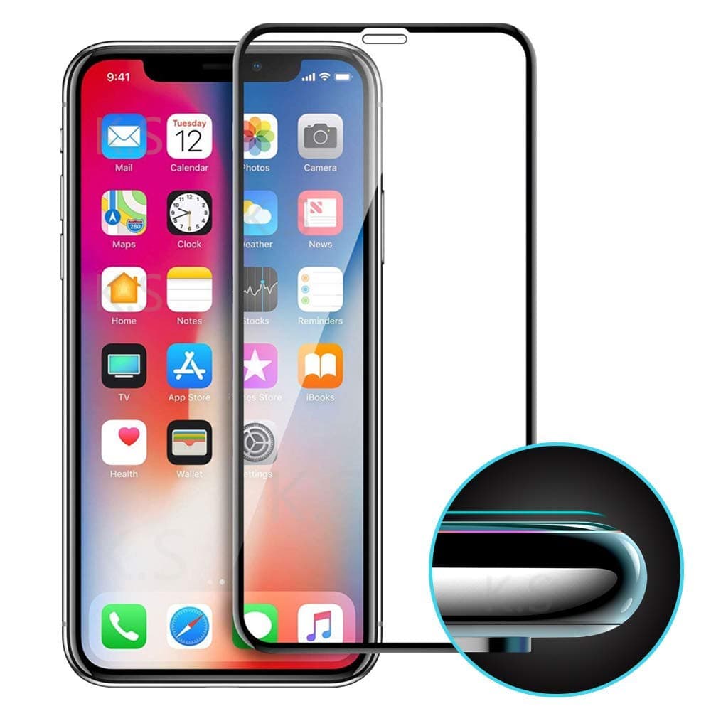 iPhone 11/iPhone Xr 10D Härdat Glas Heltäckande