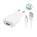 Miniatyrbillede 1 af 3: Forever Vægoplader TC-01 med 8-Pin iPhone kabel - 2 A
