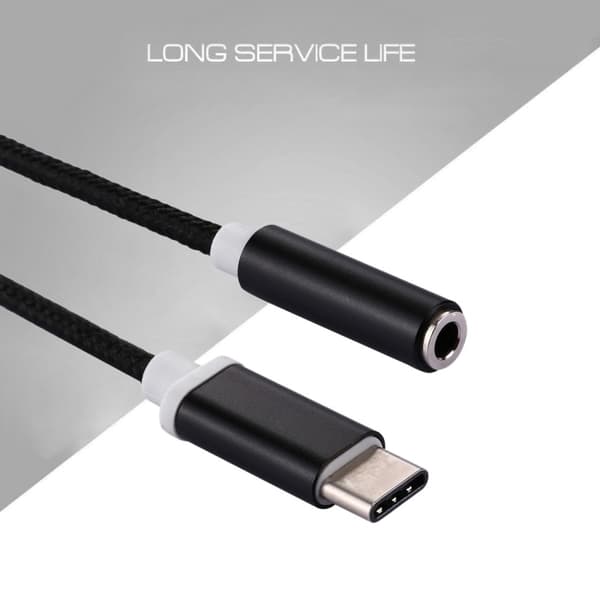 USB-C / Typ-C till 3,5mm hona – ljudadapter / ljudkabel