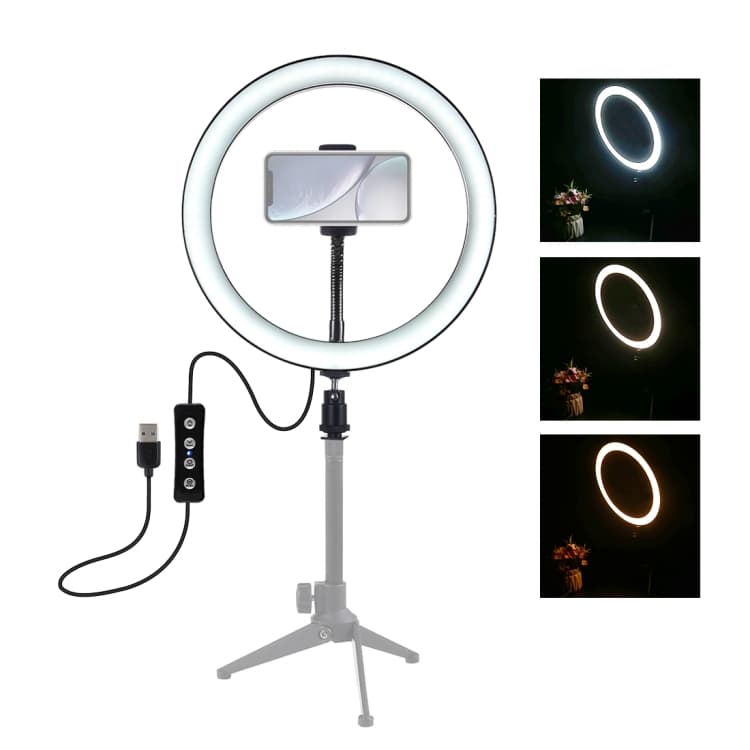 LED Ring lampa till Selfie och Fotografering