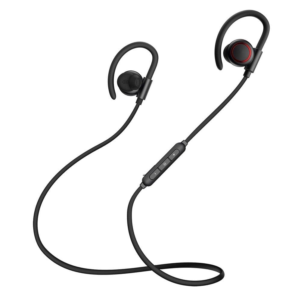 Baseus Encok S17 Trådlösa Sporthörlurar, Vattentåliga, Bluetooth 5.0 - Svart