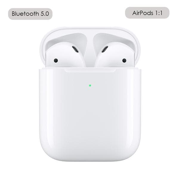 Bluetooth 5.0 Earpods 2-PREMIUM- trådlösladdningsbox-Grymma!!