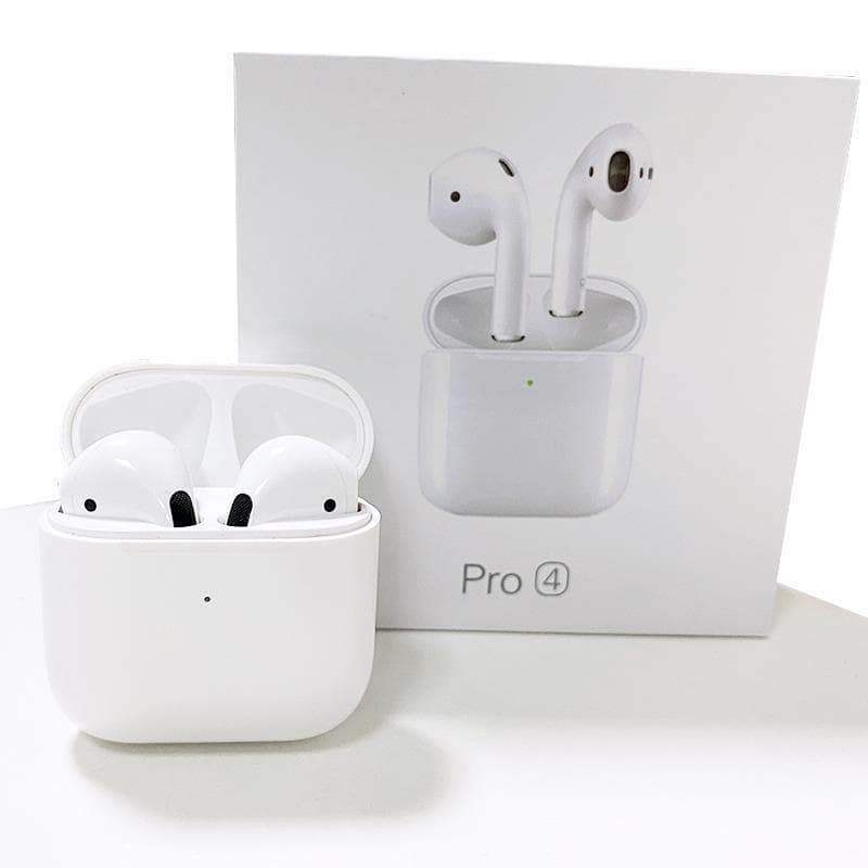 PRO4 Airpod 2 Bluetooth 5,0 Trådlös laddning