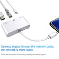 Pikkukuva 4 / 10: iPhone/iPad hubi lightning - Ethernet + USB + Lightning