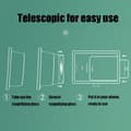 Miniatyrbilde 7 av 8: Telefonskjermforstørrelse - 3D med holder Svart