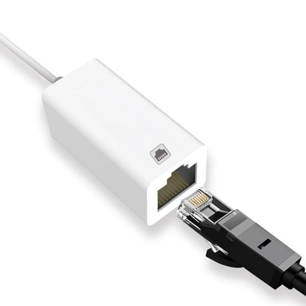 Lightning Ethernet-sovitin iPhone ja iPadille - iOS 14:lle ja aiemmille versioille