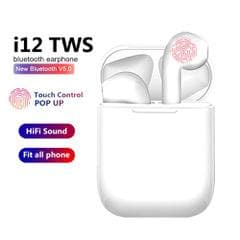 i12 TWS True Wireless Trådlösa Hörlurar IOS och Android Vit