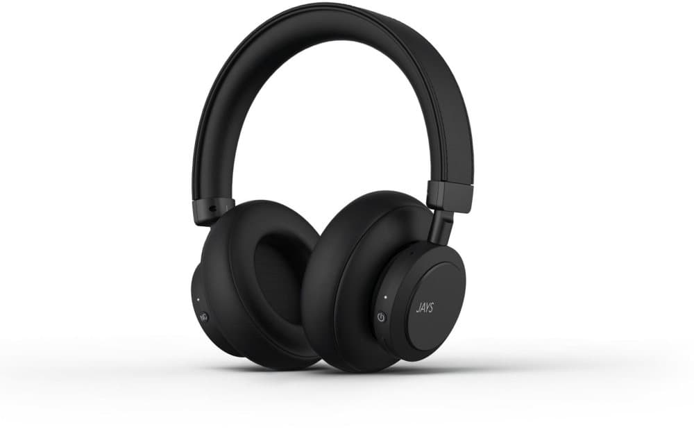 JAYS Hodetelefon q-Seven ANC Trådløs Over-Ear Svart