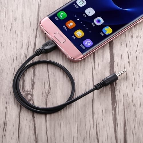 Aux-kaapeli 3,5mm microusb