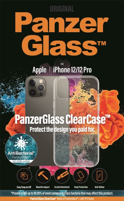 PanzerGlass ClearCase for Apple iPhone 12/12 Pro