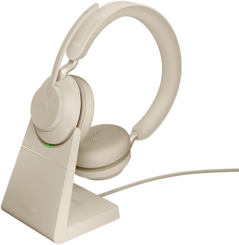 Jabra Evolve2 65 Stereo inkl. Ladestativ