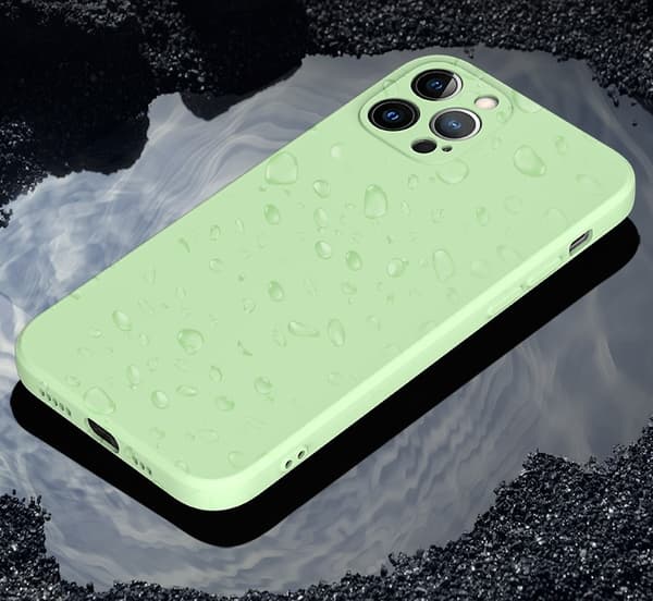 iPhone 12 Pro Mikrofiber silikonskal
