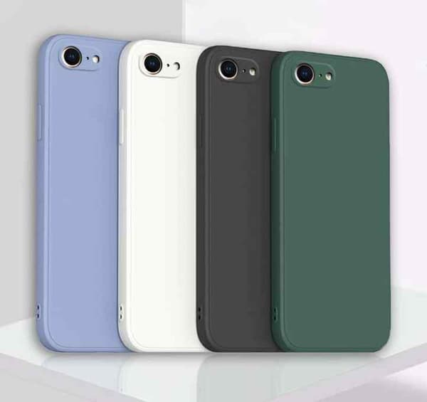 iPhone 7 / 8 / SE Mikrofiber silikonskal