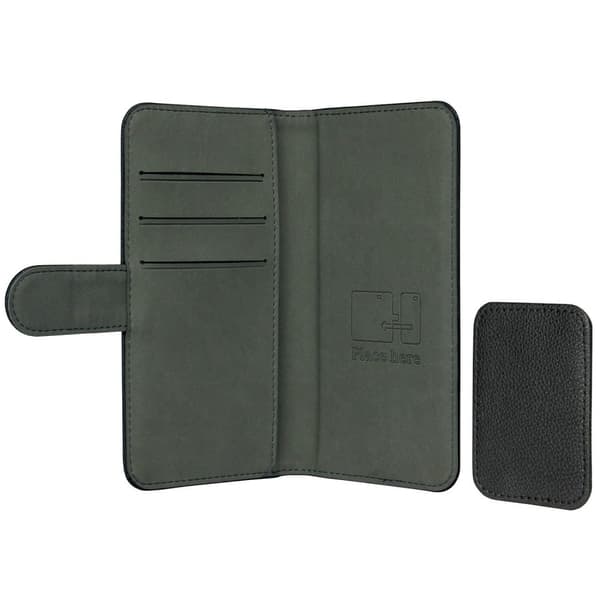 Lommebokveske Universal Klister/Magnet Medium Svart