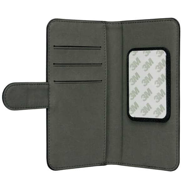 Lommebokveske Universal Klister/Magnet Medium Svart