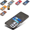 Miniatyrbild 8 av 11: Samsung S21 Ultra skal fodral skydd skinn kort visa mastercard