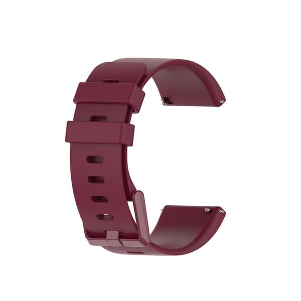 Silikon Armband Fitbit Versa 2/Versa Lite - Vinröd