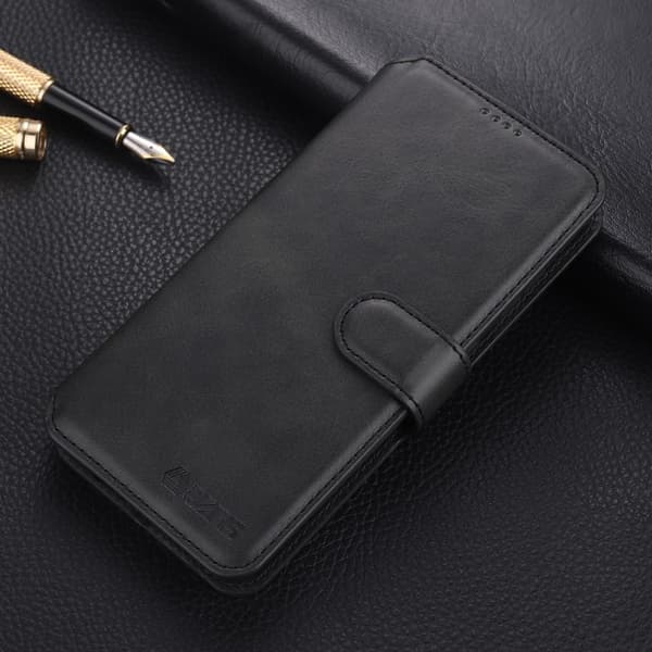 Samsung Galaxy A72 - AZNS Läder Fodral - Svart