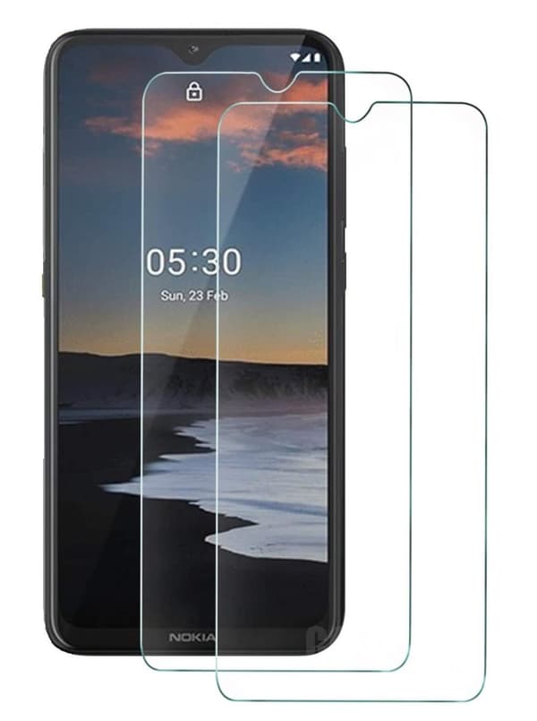 2-Pack - Nokia 2.4 - Skärmskydd i Härdat Glas