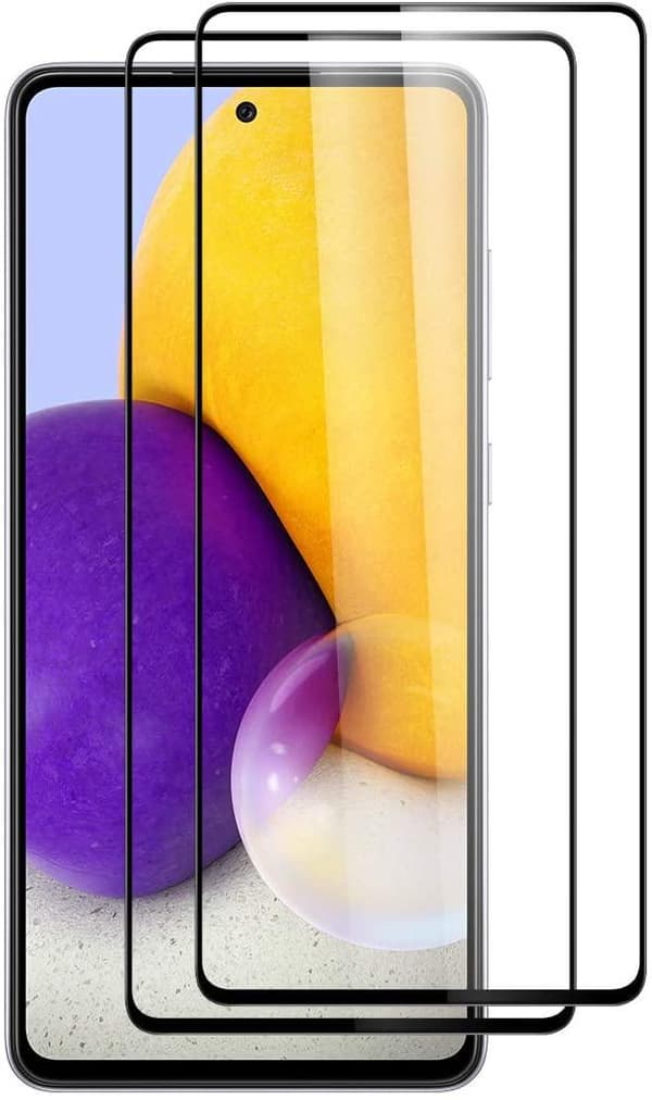 Samsung A52  / A52s - 2-Pack Heltäckande Skärmskydd i Härdat Glas