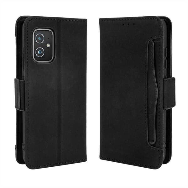 Zenfone 8 Plånboksfodral PU-Läder 6-FACK Winston V3