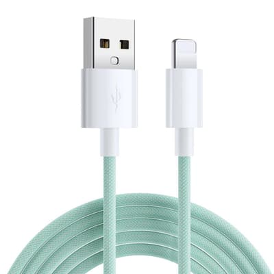 SiGN Boost USB-A til Lightning Kabel 2.4A 2m - Grøn