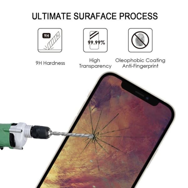 Fullskjermbeskytter i herdet glass til iPhone 13 Pro Max