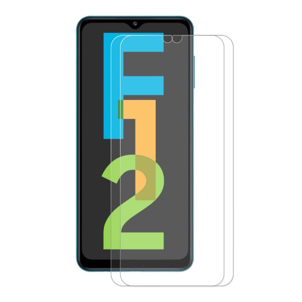 Skärmskydd i härdat glas till Samsung Galaxy F12 / F02s -2-pack
