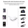 Miniatyrbilde 4 av 6: iPhone adapter til USB + 1000M Ethernet + lightning