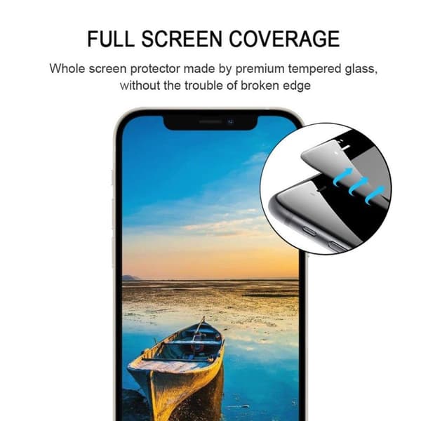 Fullskjermbeskyttelse i herdet glass til iPhone 13 / 13 Pro