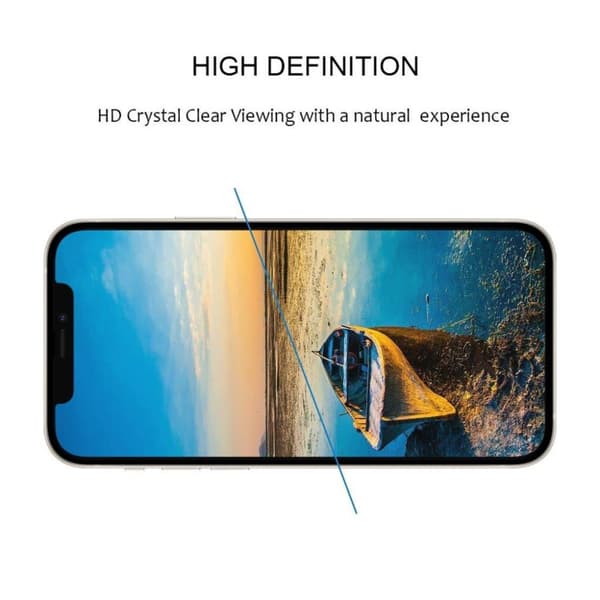 Fullskjermbeskyttelse i herdet glass til iPhone 13 / 13 Pro